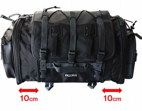 MFK-101 タナックス フィールドシートバッグ モトフィズ ブラック 可変容量39-59? TANAX MOTOFIZZ 【送料無料】