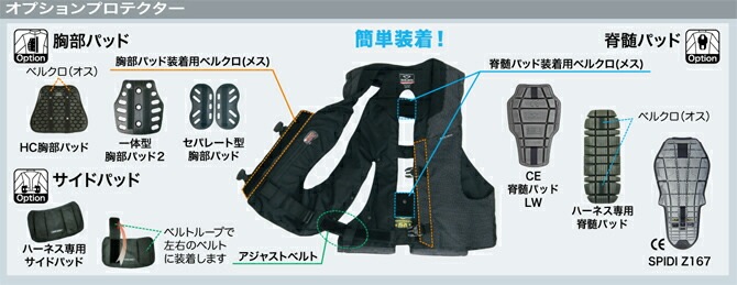 MLV-RC ヒットエアー オールインワンエアバッグシステム 2XLサイズ(2XL