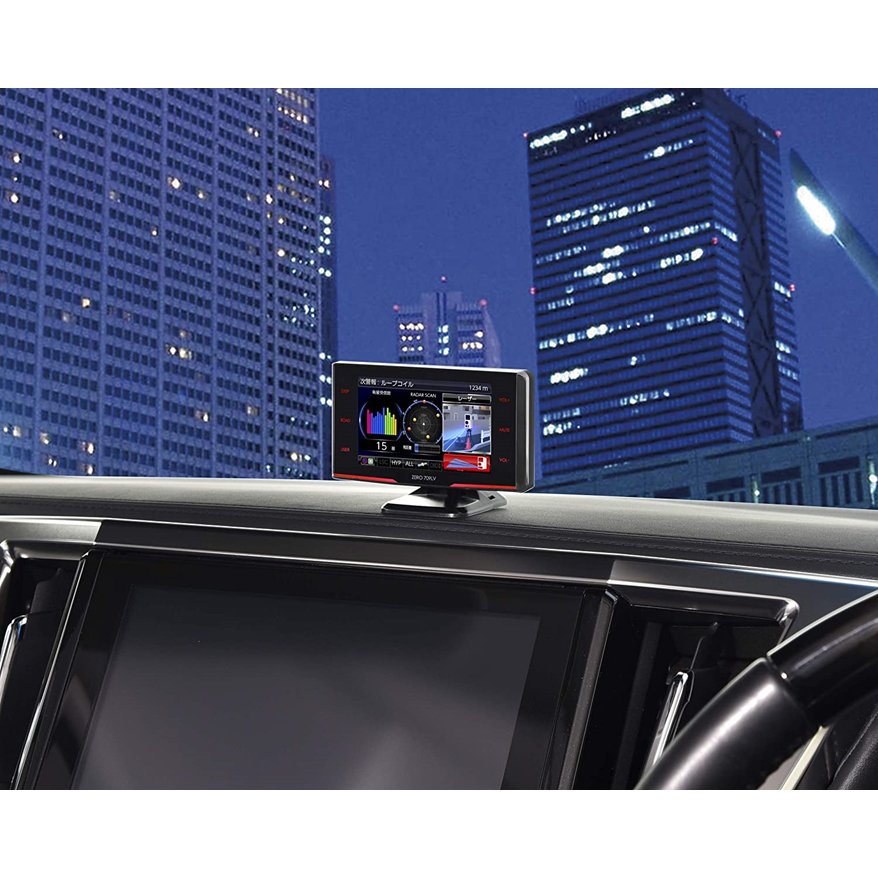 コムテック ZERO709LV レーザー レーダー探知機