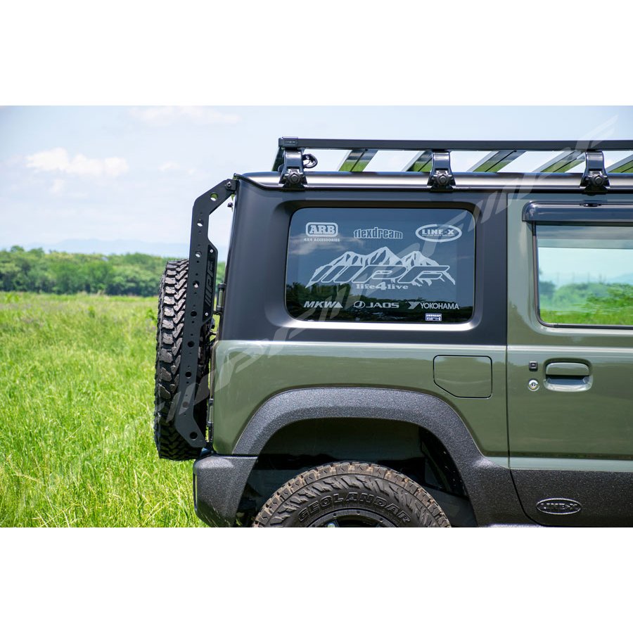 EXL01+EXL01P IPF ランプ取付ステーセット IPF ジムニー専用 アルミ製