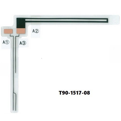 【純正品】 ケンウッド 《ネコポス・代引時間指定不可》kenwood フィルムアンテナ T90-1517-08 T90-1508-08 2枚 MDV-434DT・MDV-626DT用 【送料無料】