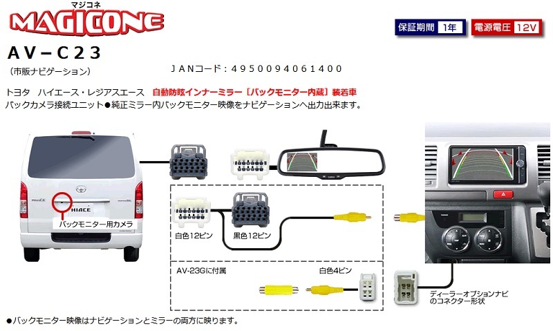 高級品 Bullcon ブルコン フジ電機工業 MAGICONE マジコネ AV-C58