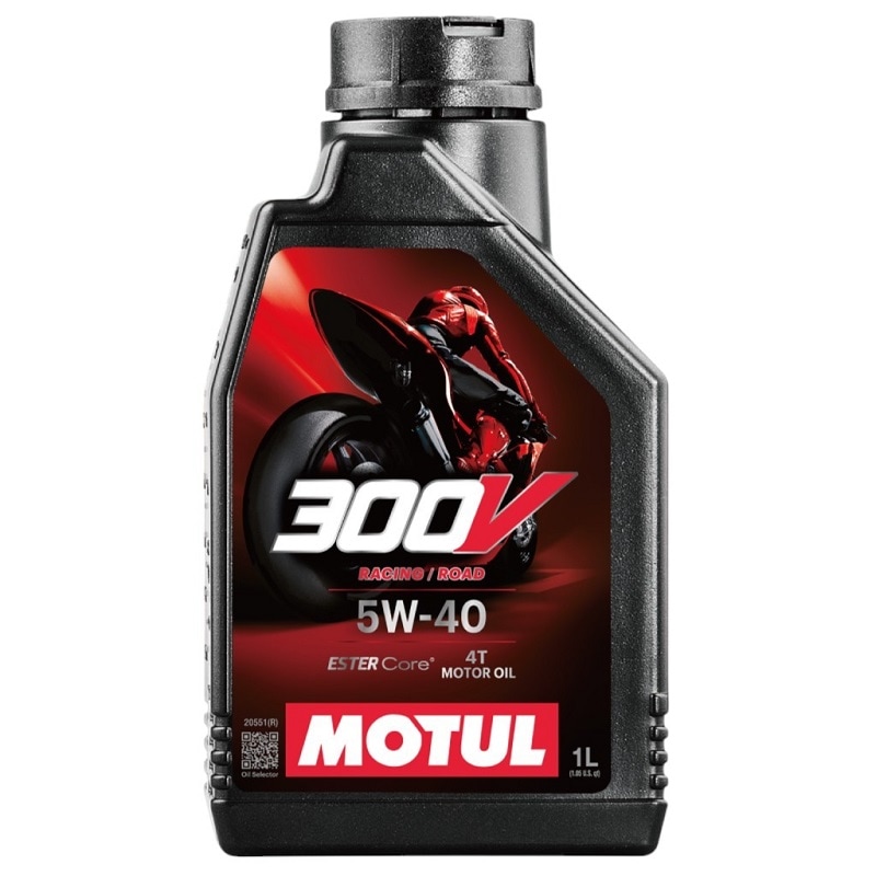 112664 MOTUL (モチュール) 300V FACTORY LINE ROAD RACING ファクトリーライン ロードレーシング 5W40 1L 【送料無料】