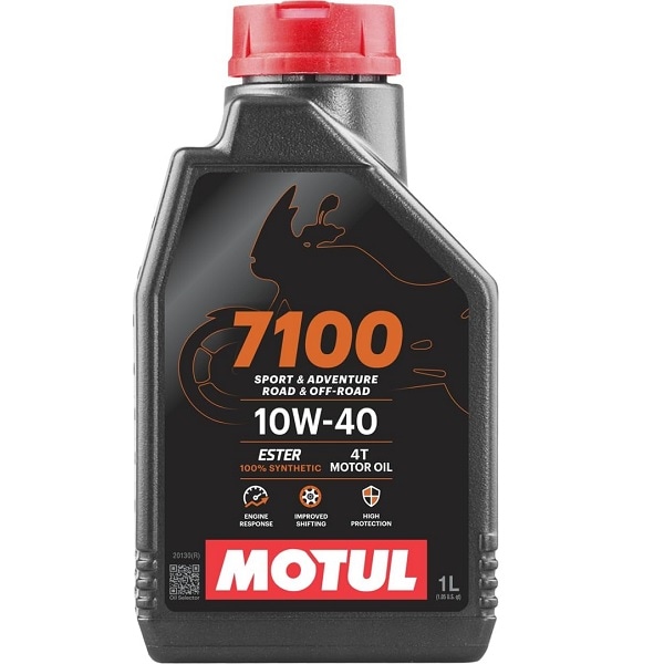 112871 MOTUL (新商品) 7100 4T MA2 10W40 1L バイク用100%化学合成オイル エンジンオイル モチュール 104203 【送料無料】