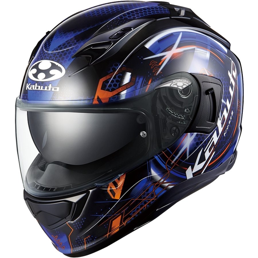 【ブラックブルー】 OGK Mサイズ カムイ3 ESTELA OGKカブト フルフェイス ヘルメット バイク用 KAMUI 3 エステラ 【送料無料】