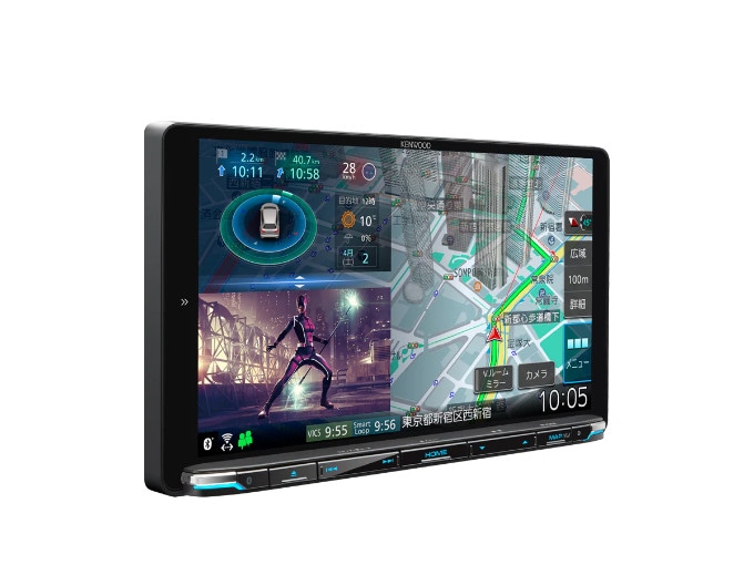 MDV-M909HDL ケンウッド 彩速ナビ 9インチ 地上デジタルTVチューナー 
