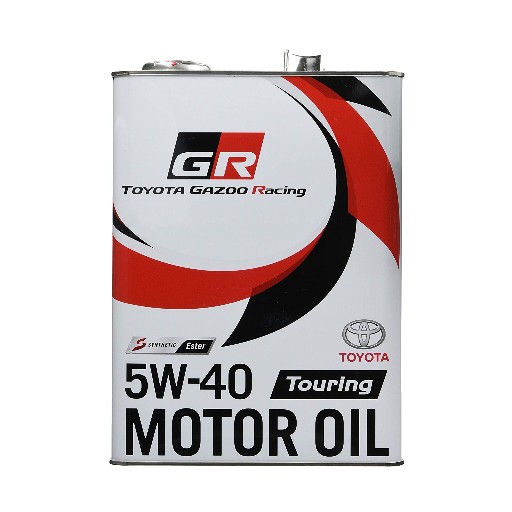 08880-13005 トヨタ 純正 GAZOO Racing GR MOTOR OIL Touring 5W-40 4L エステル配合高性能全合成油エンジンオイル 【送料無料】