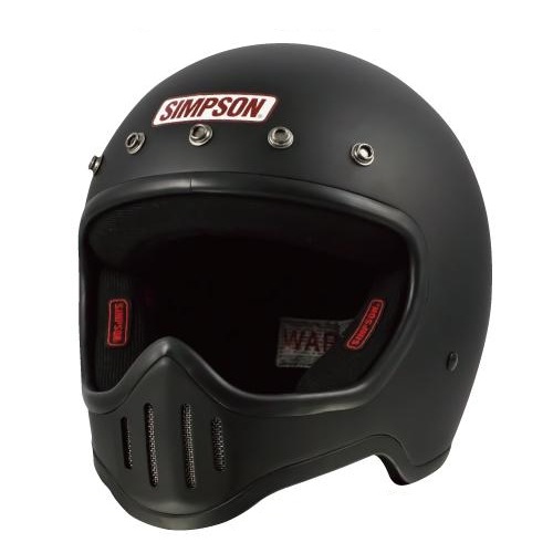 SIMPSO フルフェイスヘルメット ブラック　59cm SIMPSO フルフェイスヘルメット ブラック59センチ