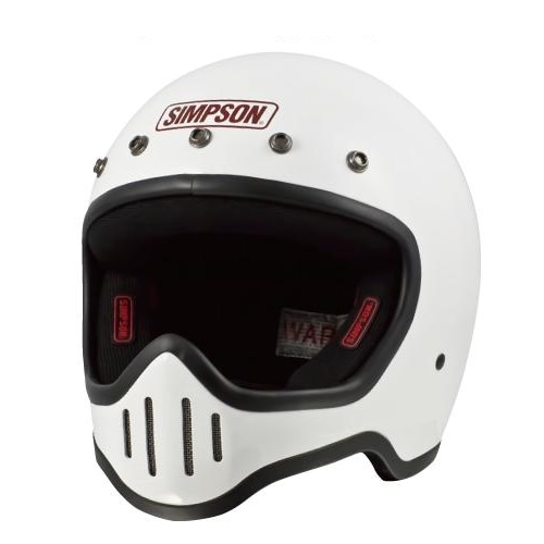 SIMSON フルフェイスヘルメット ホワイト