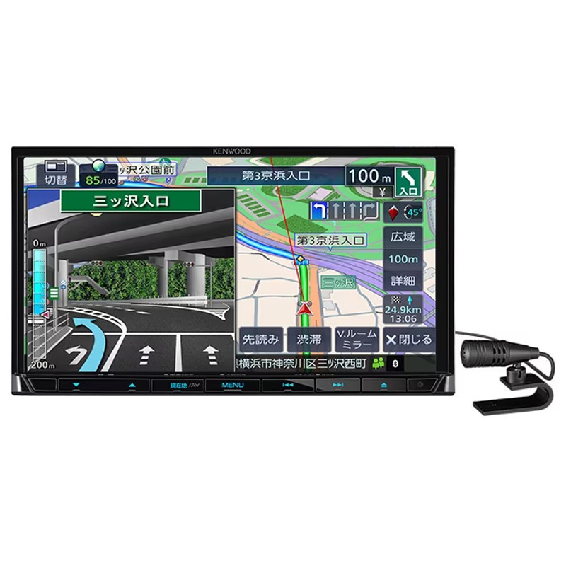 KENWOOD ケンウッド MDV-727DT メモリーナビ 地図データ 2010年度版