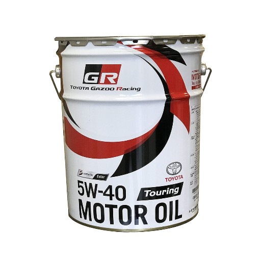 【取寄】08880-13003【TOYOTA純正】GAZOO Racing  GR MOTOR OIL Touring 5W-40 20L エステル配合高性能全合成油エンジンオイル 【送料無料】