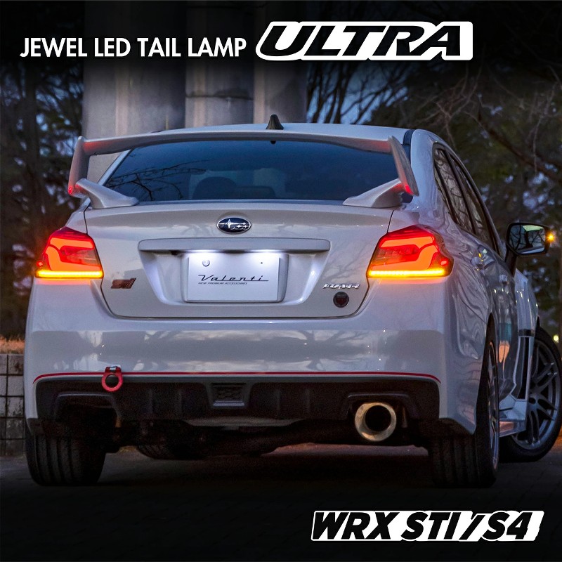 ライトスモーク/ブラッククローム】TSWRXU-SB-1 WRX STi/ WRX S4専用