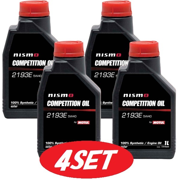 お得な4本セット】103032 MOTUL (モチュール) NISMO COMPETITION OIL 