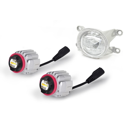 【おまけ付】5LDFLM IPF LED エフェクター フォグランプ X3 バルブ 2600K 6500K L1B 3年保証 車検対応 【送料無料】