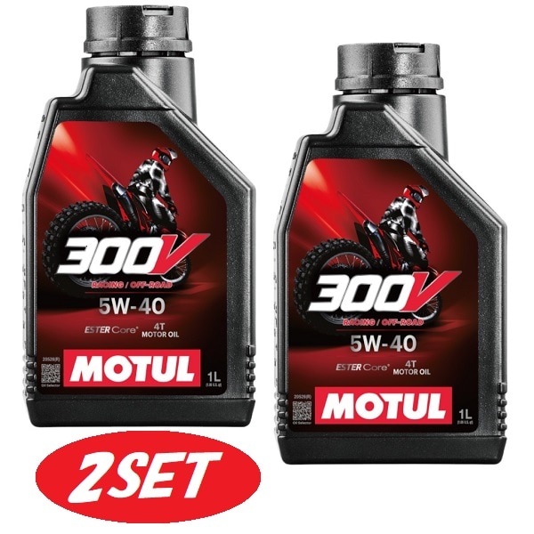 【お得な2本セット】112682 MOTUL (モチュール) 【新商品】300V FACTORY LINE OFF ROAD 5W40 1L ファクトリーライン オフロード 全合成 エンジンオイル 旧104134 【送料無料】