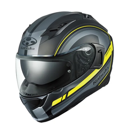 【フラットブラックイエロー】 XLサイズ カムイ3 リッジ OGKカブト フルフェイス ヘルメット バイク用 KAMUI 3 RIDGE OGK kabuto 【送料無料】