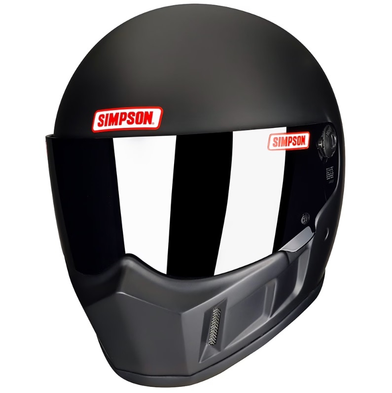SB15 マットブラック 61cm SIMPSON シンプソン フルフェイスヘルメット 【送料無料】