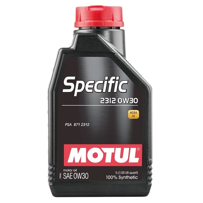 106413 MOTUL (モチュール) SPECIFIC 2312 0W30 1L スペシフィック 100％化学合成 プジョー シトロエン DS ディーゼル用 エンジンオイル [正規品] 【送料無料】