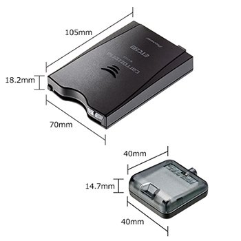 【セットアップ込み※web申請必須】ND-ETCS10 日産車 汎用 アタッチメントSET ETC2.0車載器 アンテナ一体型 新セキュリティ対応 【送料無料】