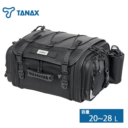 【取寄せ品】MFK-1001 タナックス MotoFizz キャンピングシートバッグS 容量:20～28L TANAX モトフィズ バイク用 シート ツーリング (MFK-293後継) 【送料無料】