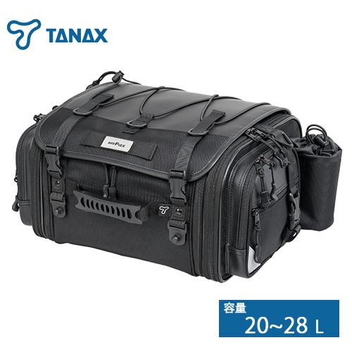 【取寄せ品】MFK-1001 タナックス MotoFizz キャンピングシートバッグS 容量:20～28L TANAX モトフィズ バイク用 シート ツーリング (MFK-293後継) 【送料無料】