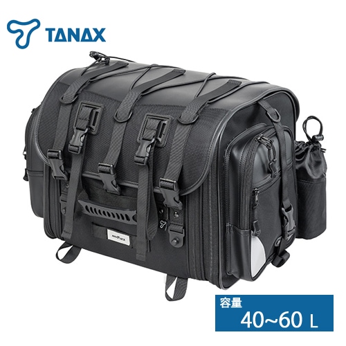 【取寄せ品】MFK-1003 タナックス MotoFizz キャンピングシートバッグL 容量:40～60L TANAX モトフィズ バイク用 シート ツーリング (MFK-101後継) 【送料無料】
