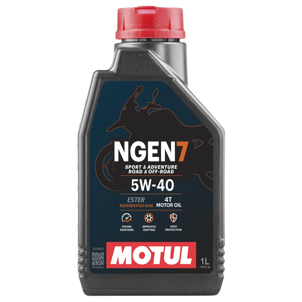 113941 MOTUL (モチュール) NGEN 7 4T 5W40 1L バイク用 全合成油 再精製油 エステル配合 環境負荷低減 CO2削減 エンジンオイル 【送料無料】