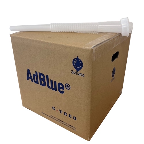 【即納】 アドブルー 20L AdBlue 尿素ＳＣＲシステム専用尿素水 ディーゼルエンジン用排気ガス浄化液 G.TRES (ノズル付属) 【送料無料】