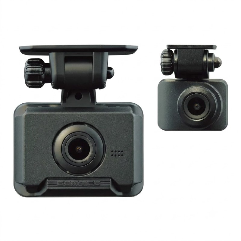 ZDR-250D コムテック 前後2カメラ 前後200万画素 2インチ ドライブレコーダー GPS搭載 64GB 3年保証 【送料無料】
