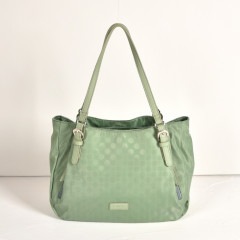 ポーチ付きドットジャカードトート【SALE】|トートバッグ