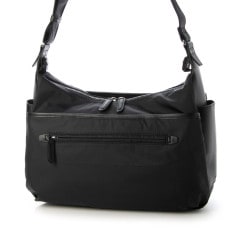 【ナイロンタフタ×リサイクルレザー】デイリーショルダー　Mサイズ