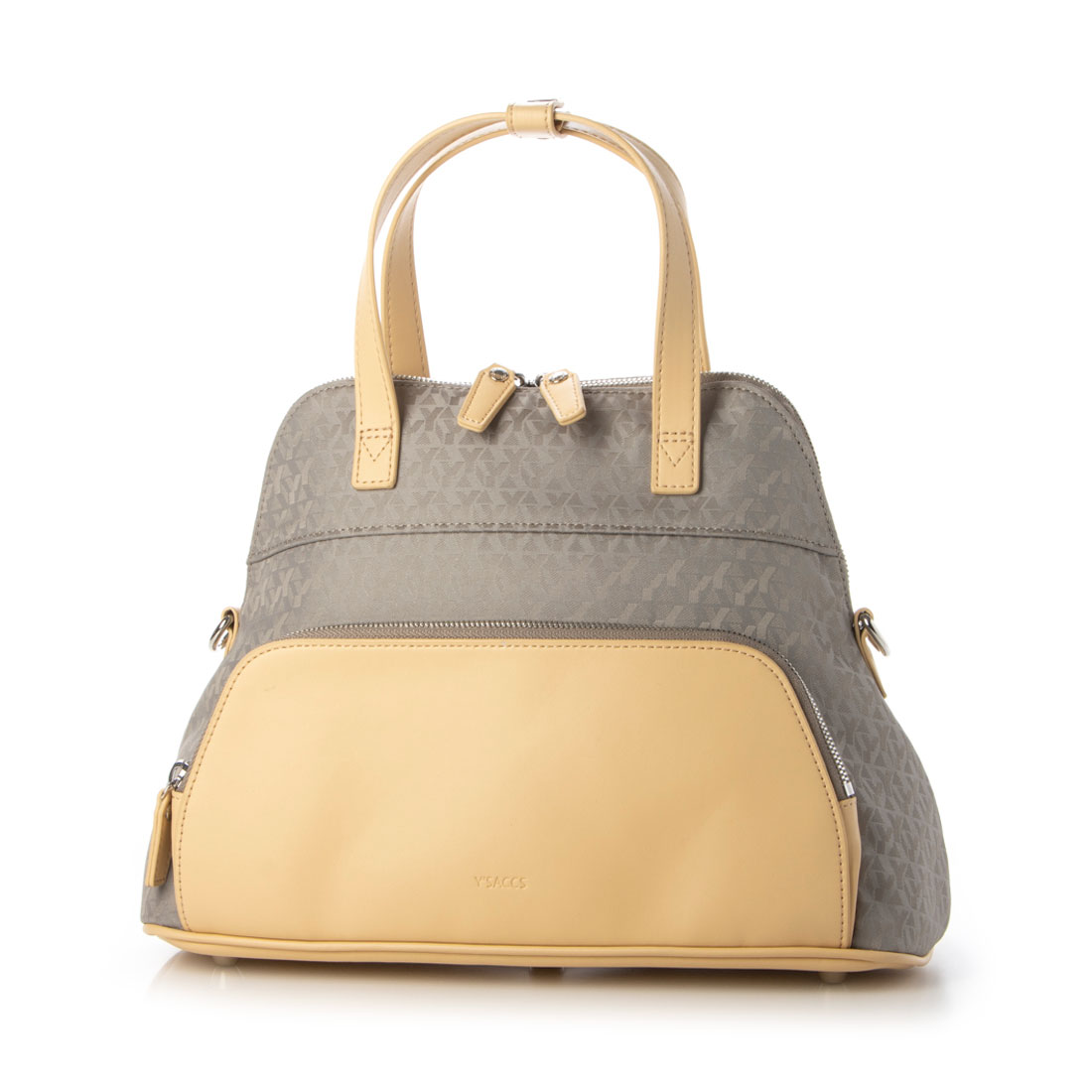 モノグラムジャカード ハーフムーン2WAYトート