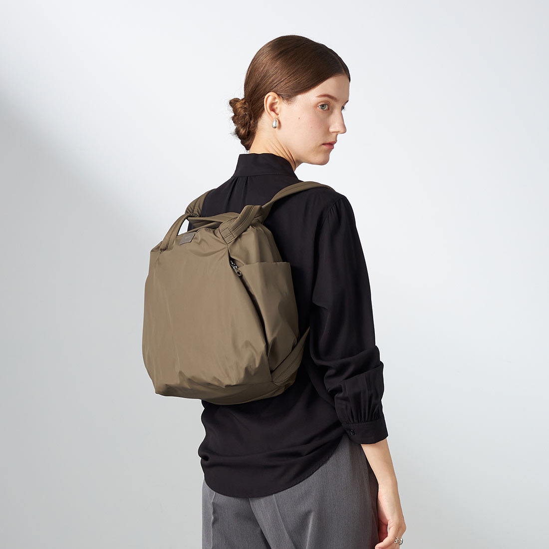 【ナイロンタフタ】トラベルショルダーリュック mini