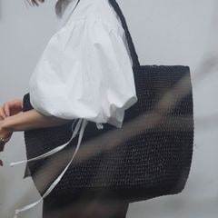 【インスタグラマー 本郷智香子さんコラボ】かごバッグ