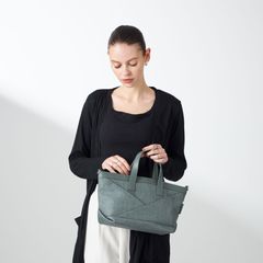 【WEB限定カラー】リネンライク　イニシャルトート　Sサイズ