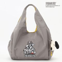 SNOOPYデザイン ギャザートート