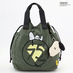 SNOOPYデザイン  2way巾着トート