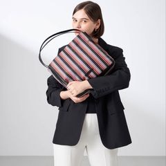 マルチストライプ すっきりトート Mサイズ