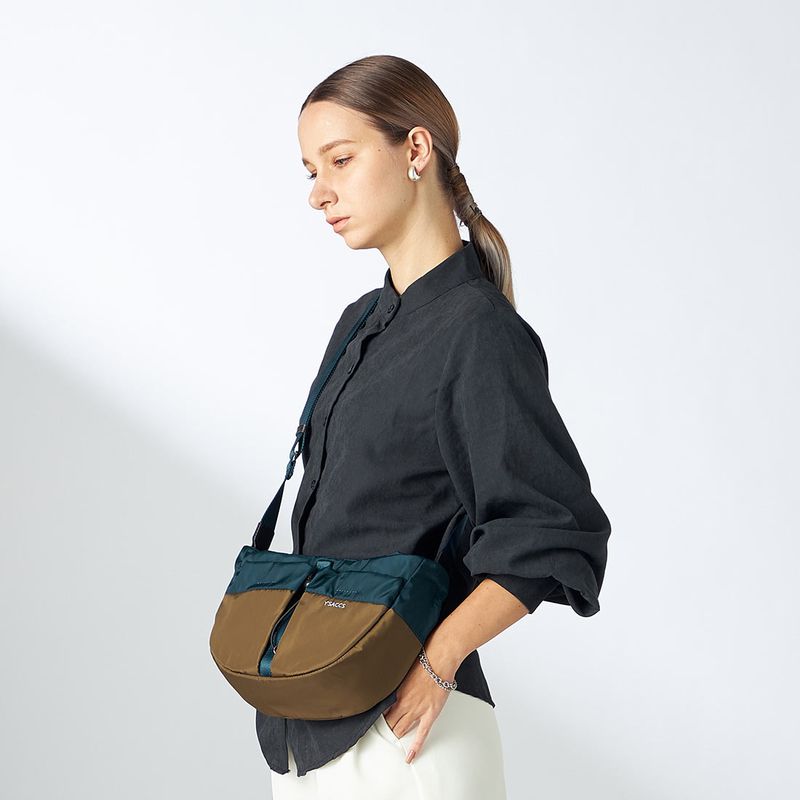 ドローストリング コンビカラーショルダー mini