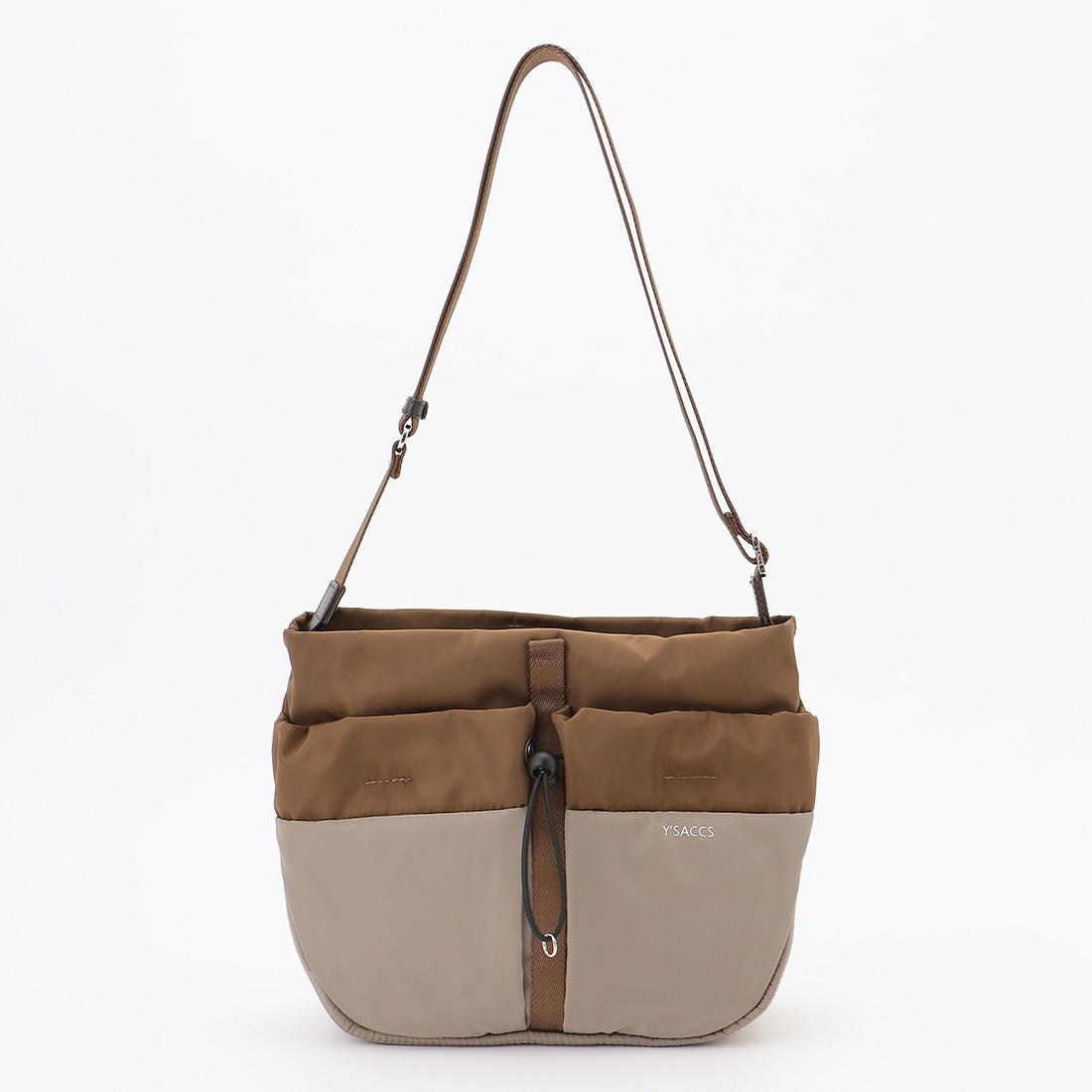 ドローストリング コンビカラーショルダー