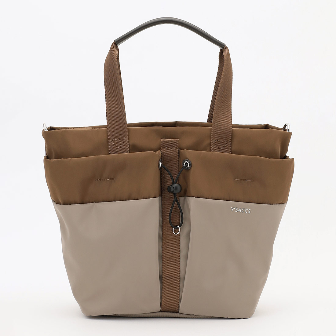 ドローストリング コンビカラー2WAYトート