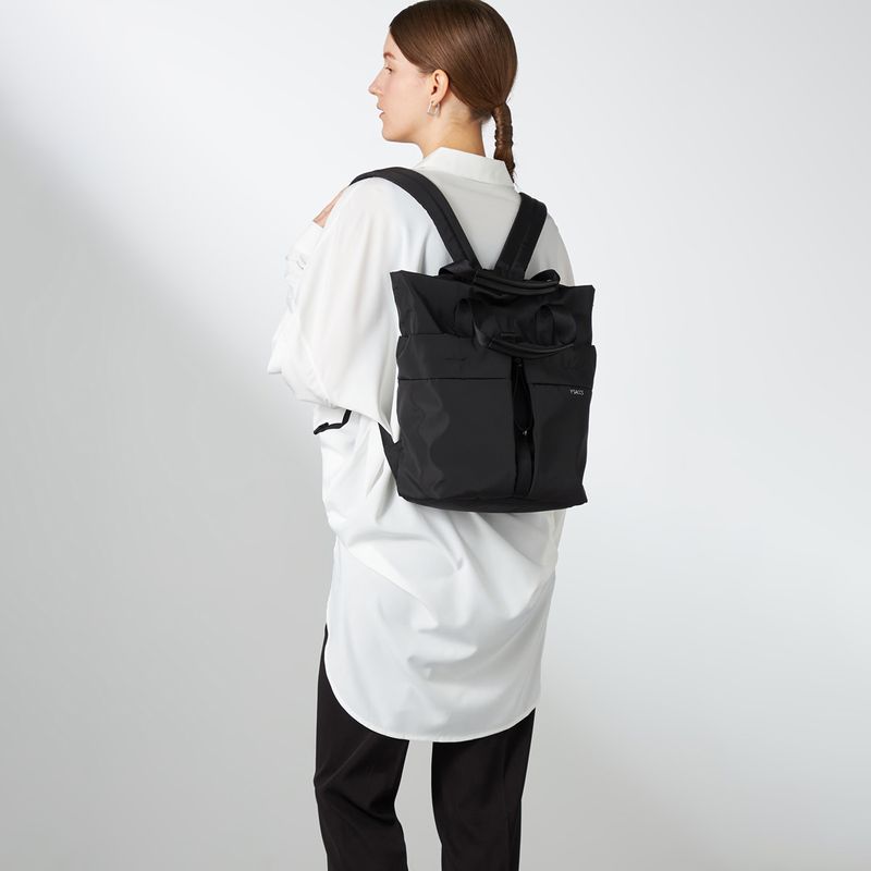 ドローストリング コンビカラーリュックサック