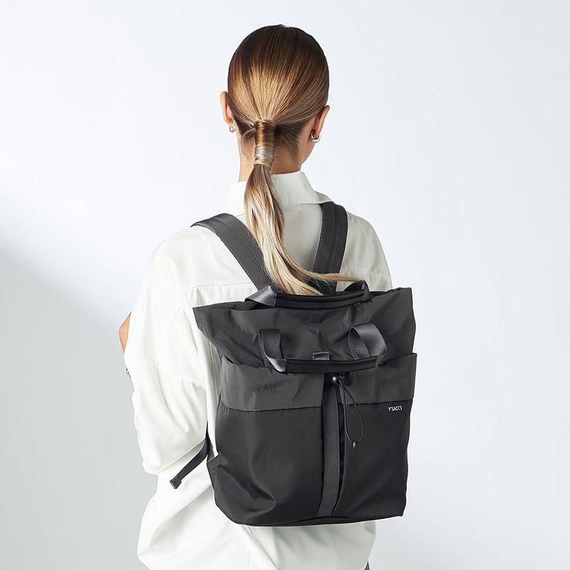 ドローストリング コンビカラーリュックサック