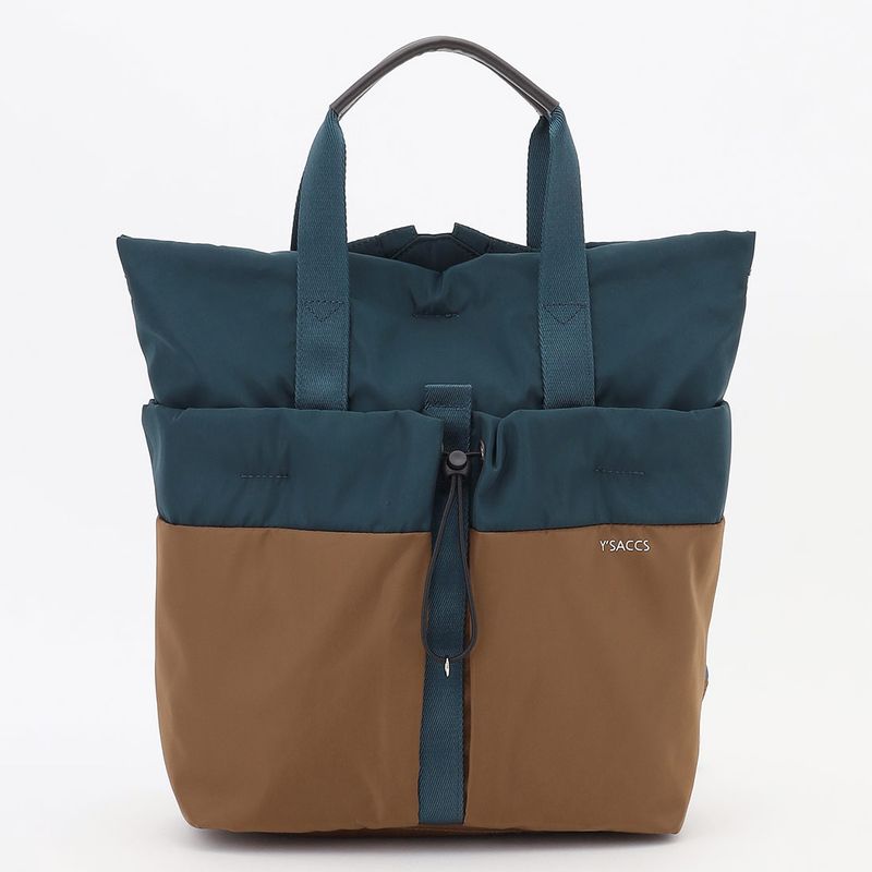 ドローストリング コンビカラーリュックサック