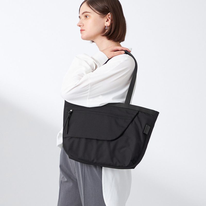 コーデュロイライクナイロントート