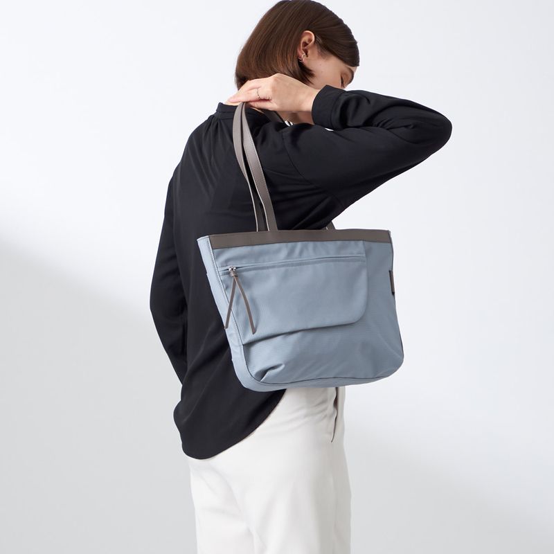 コーデュロイライクナイロントート