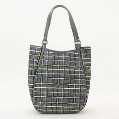 【WEB限定カラー】ドローイングチェックトートバッグ