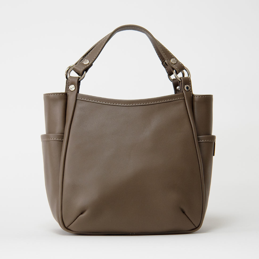 カウレザー スクエア2wayミニトート