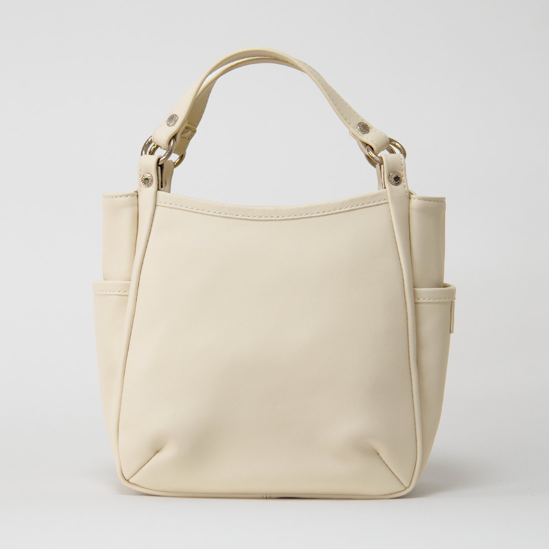 カウレザー スクエア2wayミニトート