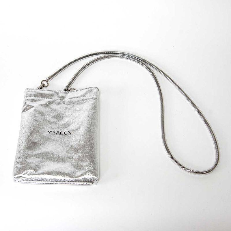 PVCメタリックショルダーバッグ